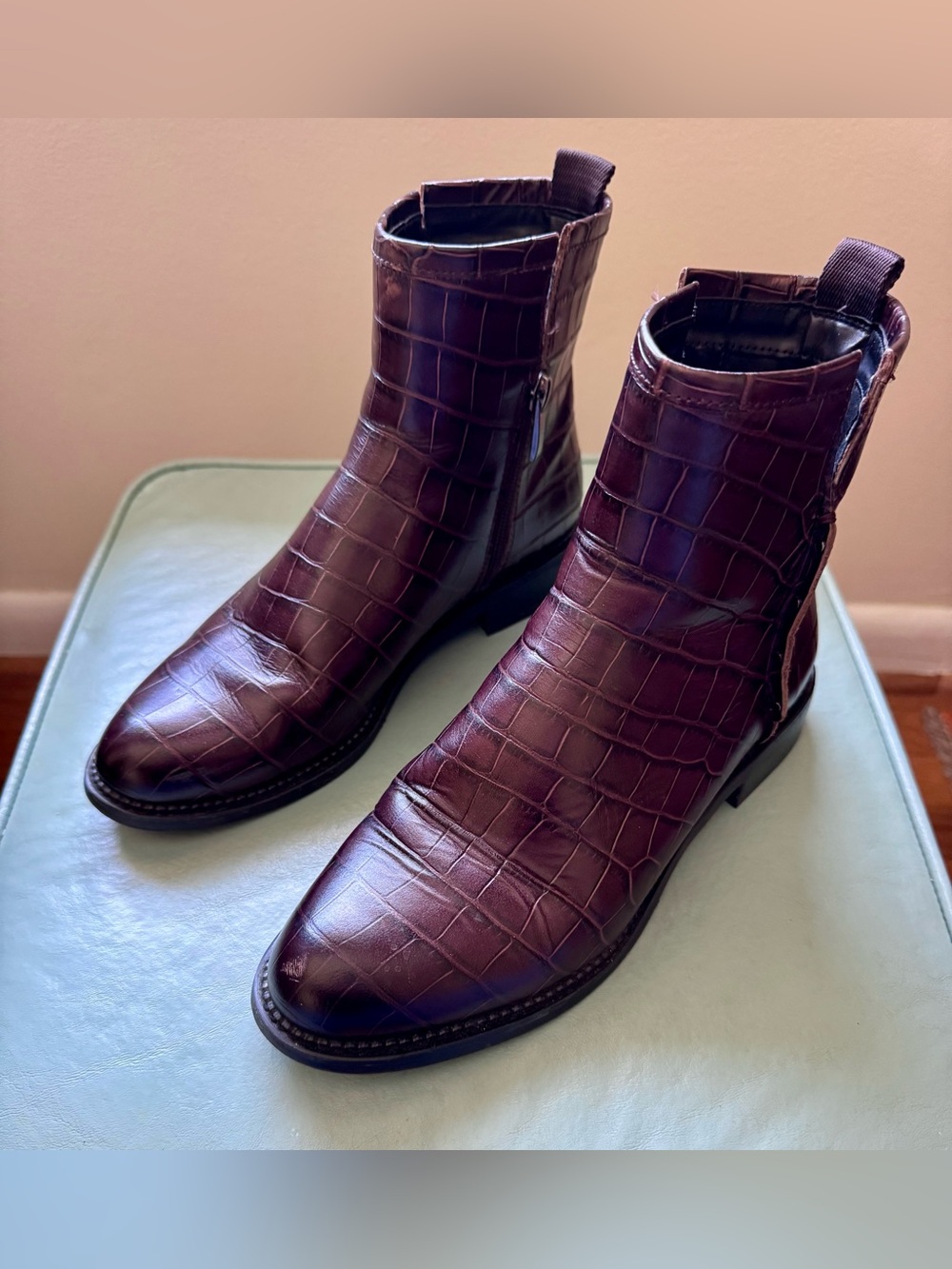 Franco Sarto Hixton Leather Boots